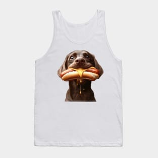 Dog and Hot dog 7103 Tank Top